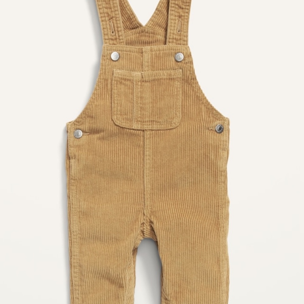 Old Navy baby corduroy overalls 0-3 months